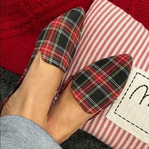 Bamboo Plaid Flats